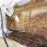 Lisse d’assise pourrie