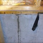 Infiltration d’eau (lisse d’assise)